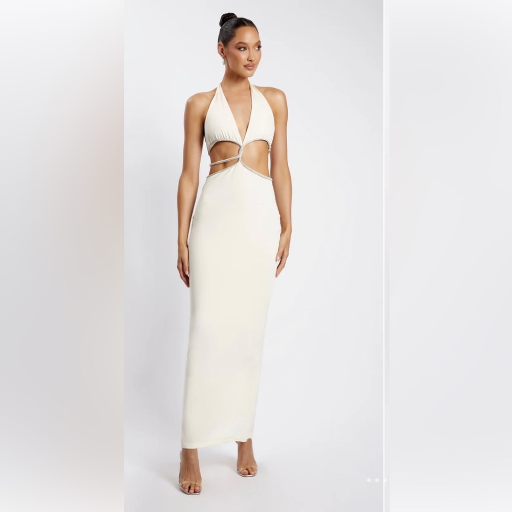 Meshki white dress